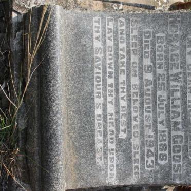 GOOSE Horace William 1886-1943