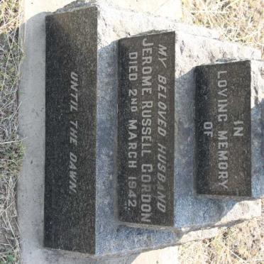 GORDON Jerome Russell -1942