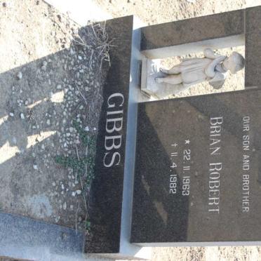 GIBBS Brian Robert 1963-1982
