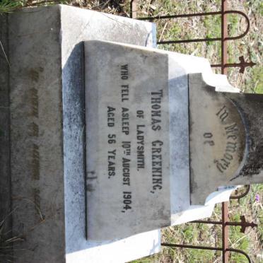 GREENING Thomas -1904