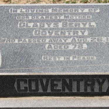 GOVENTRY Gladys Beryl -1975
