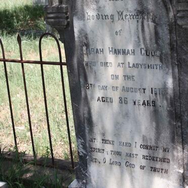 GOOD Sarah Hannah -1916