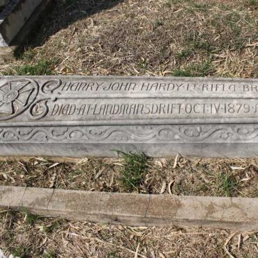 HARDY Henry John -1879