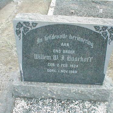 HAARHOFF Willem W.J. 1924-1960