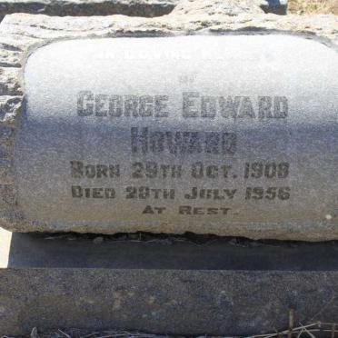 HOWARD George Edward 1908-1956