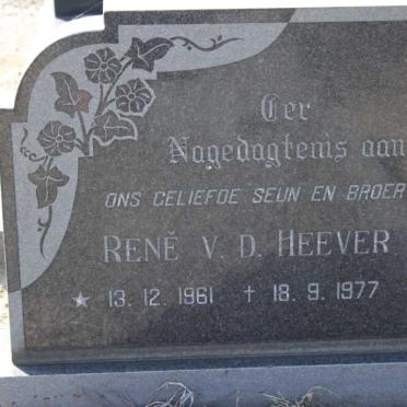 HEEVER Rene, v.d. 1961-1977