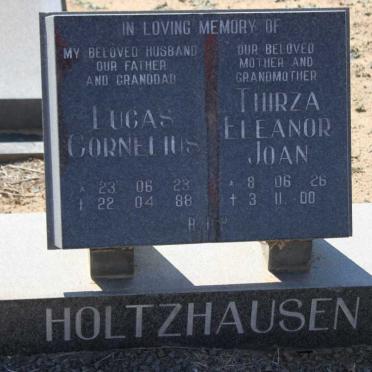 HOLTZHAUSEN Lucas Cornelius 1923-1988 &amp; Thirza Eleanor Joan 1926-2000