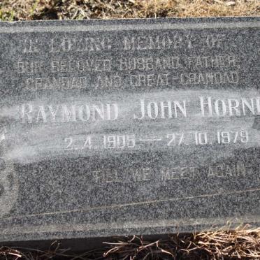HORNE Raymond John 1905-1979