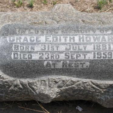 HOWARD Grace Edith 1881-1959