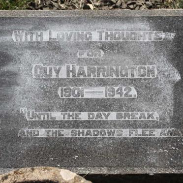 HARRINGTON Guy 1901-1942
