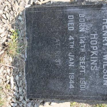 HOPKINS Henry Wilson 1901-1944