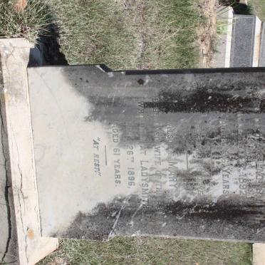 HORSLEY John -1892 &amp; Mary -1896