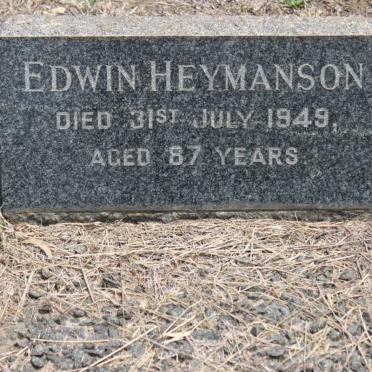 HEYMANSON Edwin -1949