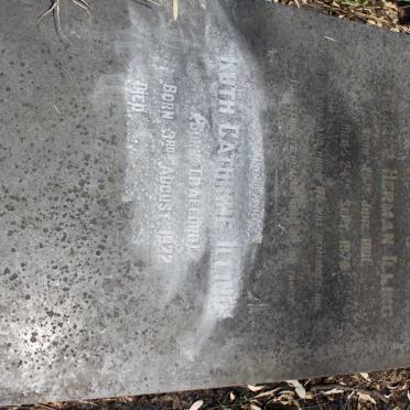 ILLING George Herman 1901-197? :: ILLING Ruth Cathrine nee TRAFFORD 1922-