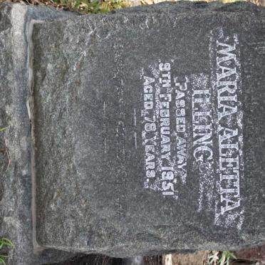 ILLING Maria Aletta -1951