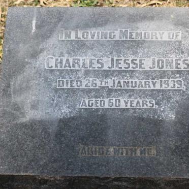 JONES Charles Jesse -1939