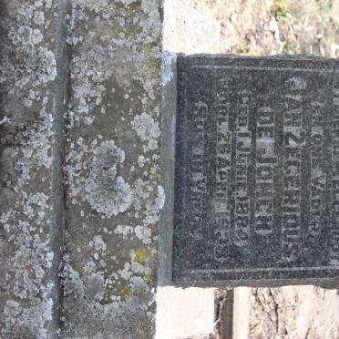 JONGH Jan Zegerious, de 1884-1938