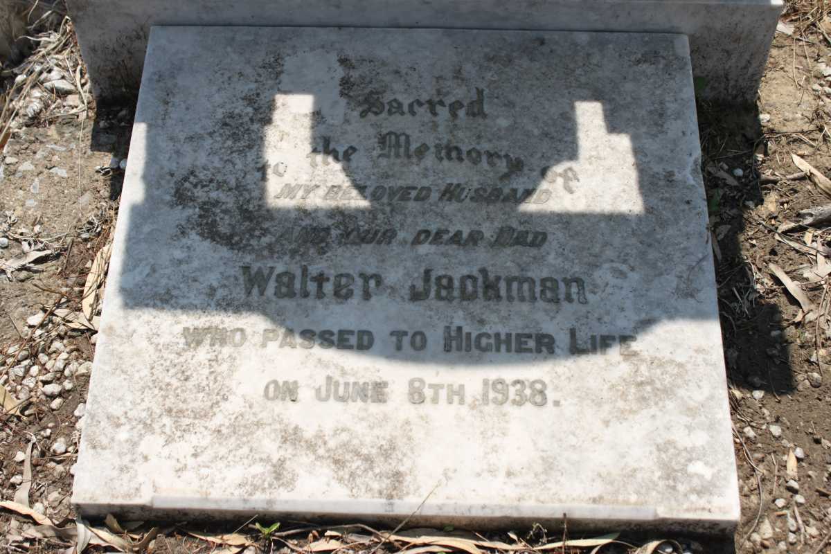 JACKMAN Walter -1938