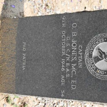 JONES Otto Barlow 1892-1946 :: JONES O.B. -1946 