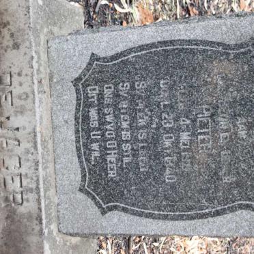 JAGER Pieter, de 1921-1940