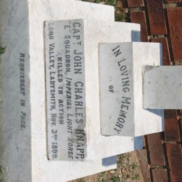 KNAPP John Charles -1899