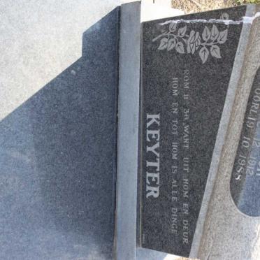 KEYTER Carl Frederich 1912-1988