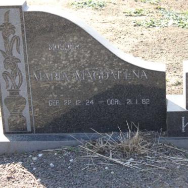 KRIEL Maria Magdalena 1924-1982