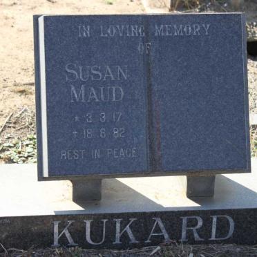 KUKARD Susan Maud 1917-1982
