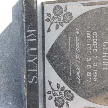 KLUYTS Jacobus Johannes Gerrit 1955-1977