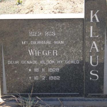 KLAUS Wieger 1928-1982