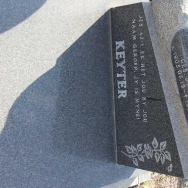 KEYTER Catharina Wilhelmina 1905-1976