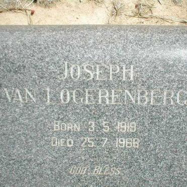 LOGERENBERG Joseph, van 1919-1966