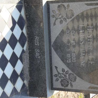 LABUSCHAGNE Hester J.E. 1920-1979