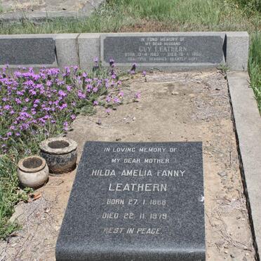 LEATHERN Guy 1883-1959 &amp; Hilda Amelia Fanny 1888-1979