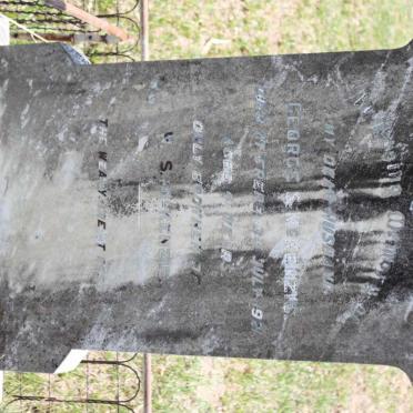 McKENZIE George S. -1921