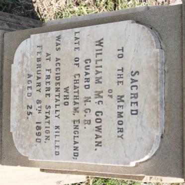 McGOWAN William -1890