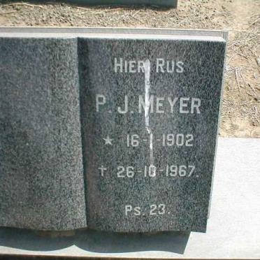 MEYER P.J. 1902-1967