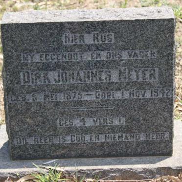 MEYER Dirk Johannes 1875-1942