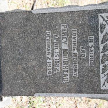 MUIRHEAD Percy 1882-1934