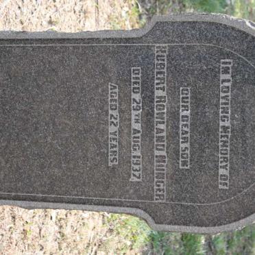 MUNGER Hubert Rowland -1937