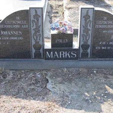 MARKS Jacobus 1905-1981 :: MARKS Johannes Paulina nee GROBLER 1911-