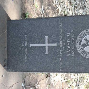 MARAIS D. -1942