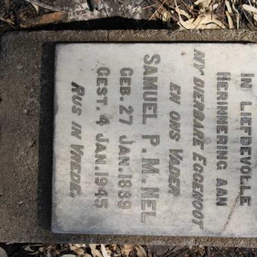 NEL Samuel P.M. 1889-1945