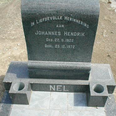 NEL Johannes Hendrik 1922-1972