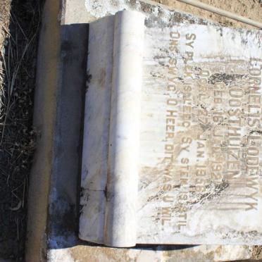 OOSTHUIZEN Cornelis Lodewyk 1921-1956