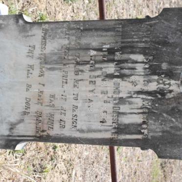 OOSSENFELD Frederick William Edmund -1914