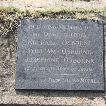 OSBORNE Michael :: OSBORNE William :: OSBORNE Josephine