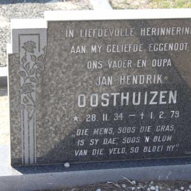 OOSTHUIZEN Jan Hendrik 1934-1979