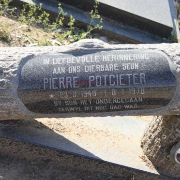 POTGIETER Pierre 1948-1978