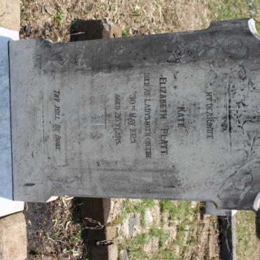 PLATT Kate Elizabeth -1925